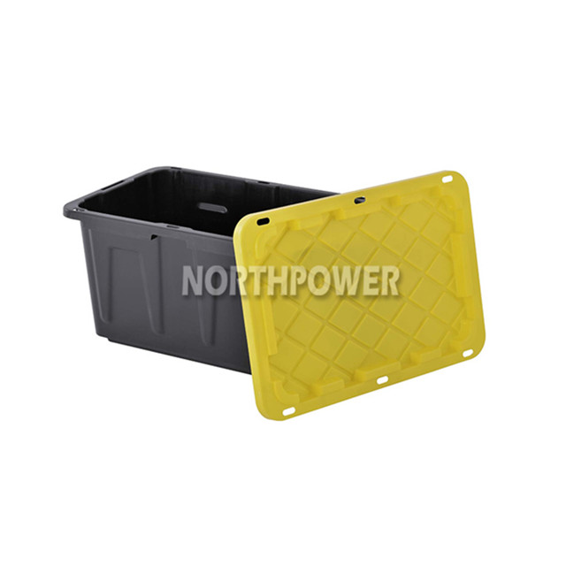 Heavy Duty Lockable Plastic 17 Gallon Storage Totes - China 17